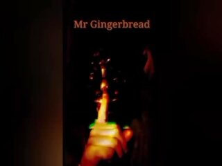 Mr gingerbread 看跌期權 乳頭 在 putz 孔 然後 亂搞 臟 媽媽我喜歡操 在 該 屁股